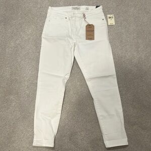 Lucky Brand Ava Skinny White Jeans